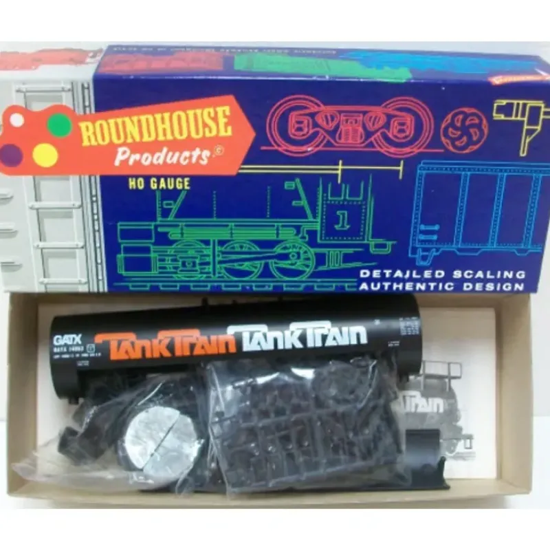 Roundhouse 1391 HO Scale GATX 50' Tank Train Car Kit - Model Train Junction: Quality Parts and Art Supplies Hot
