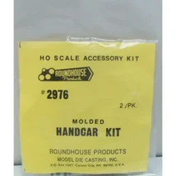 Roundhouse 2976 HO Scale Molded Handcar Kit - Model Train Junction: Quality Parts and Art Supplies Online