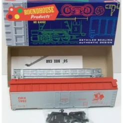 Roundhouse 1992 HO Scale NMRA Conv. Boxcar Kit - Model Train Junction: Quality Parts and Art Supplies New