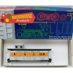 Roundhouse 3463 HO Western Pacific Caboose Kit - Model Train Junction: Quality Parts and Art Supplies New