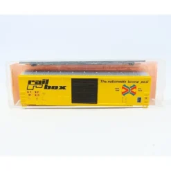 Roundhouse 8841 N Scale ATSF Railbox Box Car #51917 Kit NIB - Model Train Junction: Quality Parts and Art Supplies New
