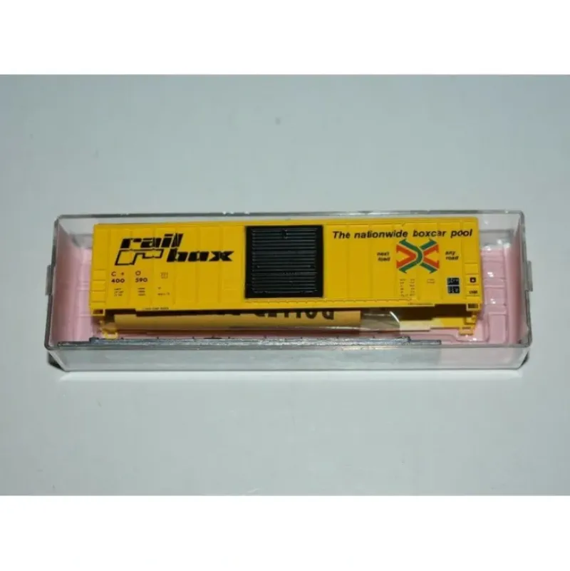 Roundhouse 8843 N Scale C&O Rail Box Box Car #400590 Kit NIB - Model Train Junction: Quality Parts and Art Supplies New