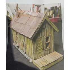 Rusty Rails S-O-07 O Scale Rustic Tool Shed Building Craftsman Kit - Model Train Junction: Quality Parts and Art Supplies Best