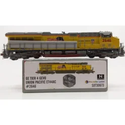 Scale Trains SXT30673 N Union Pacific ET44AC Diesel Locomotive #2646 LN/Box - Model Train Junction: Quality Parts and Art Supplies New