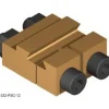 Split Jaw 40302 Brass 332-PSC-12 Power Connector/#12 Wire - Model Train Junction: Quality Parts and Art Supplies Outlet