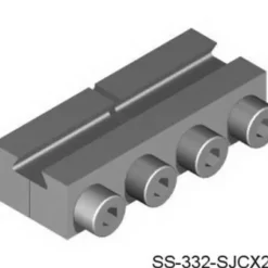 Split Jaw 60272 Stainless Steel 332-SJC-X2 Double Clamp - Model Train Junction: Quality Parts and Art Supplies New