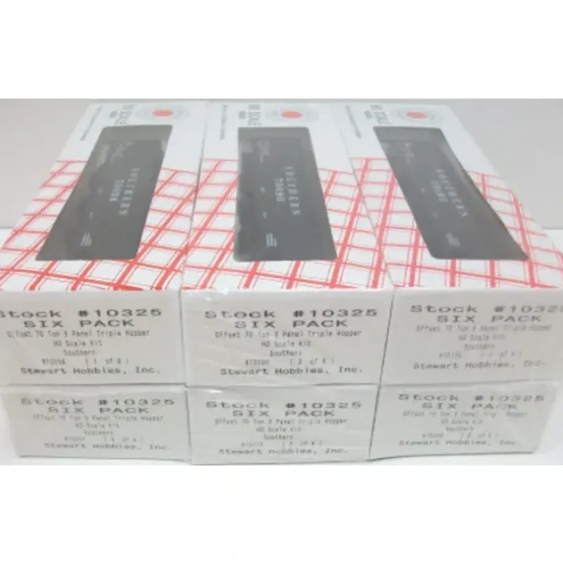 Stewart 10325 HO Southern 70 Ton Triple Offset Hopper Kit (Set of 6) - Model Train Junction: Quality Parts and Art Supplies Best