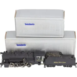 Tenshodo 133 HO Scale BRASS USRA 0-8-0 Steam Locomotive & T-133 Tender EX/Box - Model Train Junction: Quality Parts and Art Supplies Clearance