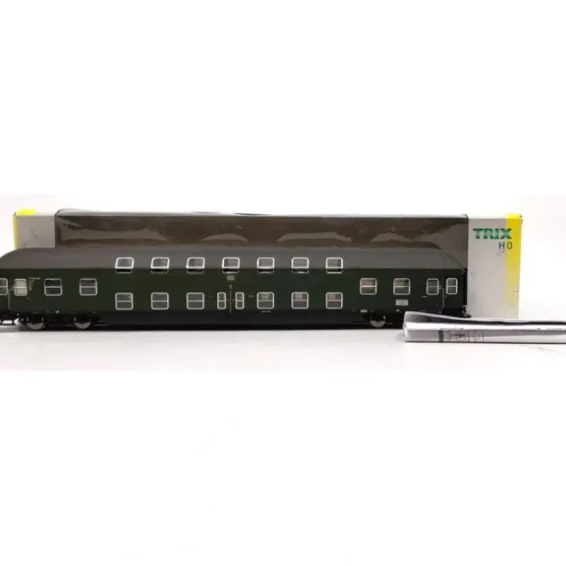 Trix 23465 HO Scale German Railroad DB Bi-level Passenger Car - Model Train Junction: Quality Parts and Art Supplies New
