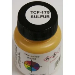 Tru-Color Paint, TCP-175, Air Brush Ready, Sulfur (Flat), 1oz - Model Train Junction: Quality Parts and Art Supplies Online