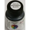 Tru-Color Paint, TCP-171, Air Brush Ready, Weathered Flat Black, 1oz - Model Train Junction: Quality Parts and Art Supplies Clearance