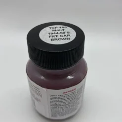 Tru-Color Paint, TCP-188, Air Brush Ready, MKT '44-'60s Frt Car Brown, 1oz - Model Train Junction: Quality Parts and Art Supplies Discount