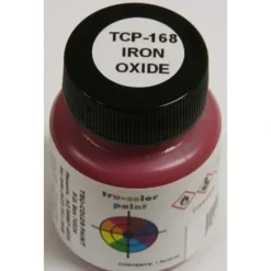 Tru-Color Paint, TCP-168, Air Brush Ready, Iron Oxide, 1oz - Model Train Junction: Quality Parts and Art Supplies Best