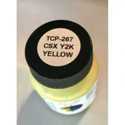 Tru-Color Paint, TCP-267, Airbrush Ready, CSX Safety Yellow (Original Color), 1 oz - Model Train Junction: Quality Parts and Art Supplies Hot