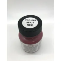Tru-Color Paint, TCP-282, Airbrush Ready, M-K-T Red, 1 oz - Model Train Junction: Quality Parts and Art Supplies New