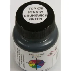 Tru-Color Paint, TCP-075, Airbrush Ready, PRR Brunswick Green, 1 oz - Model Train Junction: Quality Parts and Art Supplies New