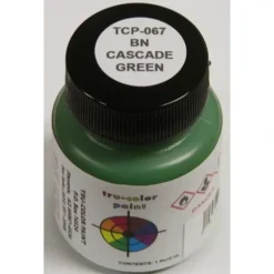 Tru-Color Paint, TCP-067, Airbrush Ready, Burlington Northern Cascade Green, 1 oz - Model Train Junction: Quality Parts and Art Supplies Hot