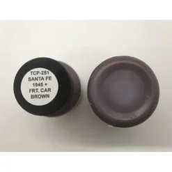Tru-Color Paint, TCP-251, Airbrush Ready, Freight SF '45+Freight Car Brown, 1 oz - Model Train Junction: Quality Parts and Art Supplies Sale