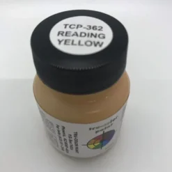 Tru-Color Paint, TCP-362, Airbrush Ready, Reading - Yellow, 1 oz - Model Train Junction: Quality Parts and Art Supplies Clearance