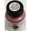 Tru-Color Paint, TCP-099, Airbrush Ready, Western Maryland Brown, 1 oz - Model Train Junction: Quality Parts and Art Supplies Online