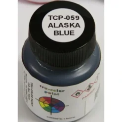 Tru-Color Paint, TCP-059, Airbrush Ready, Alaska Railroad Blue, 1 oz - Model Train Junction: Quality Parts and Art Supplies Discount