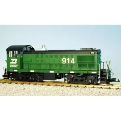 USA Trains 22559 G Burlington Northern ALCO S4 Switcher Diesel Locomotive #914 - Model Train Junction: Quality Parts and Art Supplies