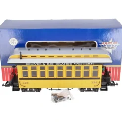USA Trains 30501 G Denver & Rio Grande Western Overton Observation #335 NIB - Model Train Junction: Quality Parts and Art Supplies