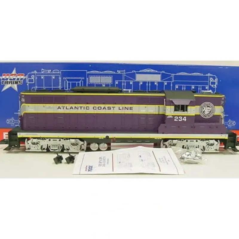 USA Trains R22103 G Atlantic Coast Line EMD GP7 Diesel Locomotive #234 - Model Train Junction: Quality Parts and Art Supplies New