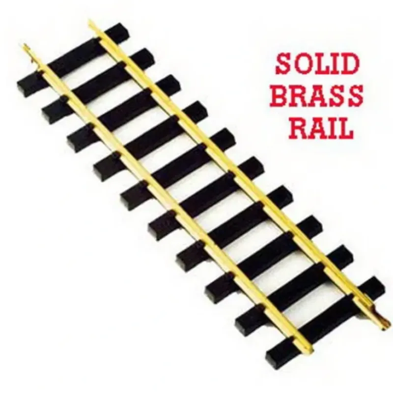 USA Trains R81000 G 12" Solid Brass Rail Straight Track. Sold by Piece - Model Train Junction: Quality Parts and Art Supplies Best