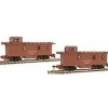 Walthers 932-27582 HO AT&SF Santa Fe 1300 Series Wood Caboose (Set of 2) - Model Train Junction: Quality Parts and Art Supplies Hot