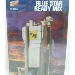 Walthers 933-3086 HO Blue Star Ready Mix Structure Kit - Model Train Junction: Quality Parts and Art Supplies Hot
