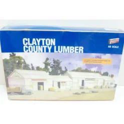 Walthers 933-2911 HO Clayton County Lumber Building Kit - Model Train Junction: Quality Parts and Art Supplies Sale