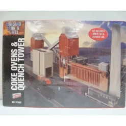 Walthers 933-2972 HO Coke Ovens & Quench Tower Ashland Iron & Steel Building Kit - Model Train Junction: Quality Parts and Art Supplies Online