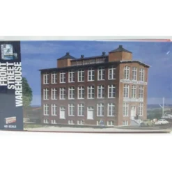 Walthers 933-3069 HO Front Street Warehouse Cornerstone Series Building Kit - Model Train Junction: Quality Parts and Art Supplies Online