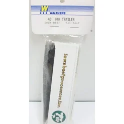 Walthers 933-1667 HO Iowa Beef Processors, Inc. 40' Van Trailer Kit - Model Train Junction: Quality Parts and Art Supplies Clearance