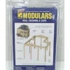 Walthers 933-3725 HO Modular Wall Columns & Caps Kit - Model Train Junction: Quality Parts and Art Supplies Clearance