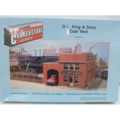 Walthers 933-3015 HO O. L. King & Sons Coal Yard Building Kit - Model Train Junction: Quality Parts and Art Supplies New