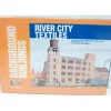 Walthers 933-3178 HO River City Textiles Background Building Kit - Model Train Junction: Quality Parts and Art Supplies New