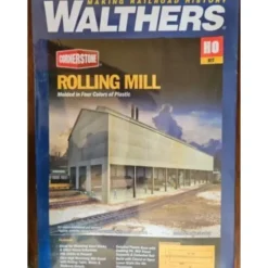 Walthers 933-2971 HO Rolling Mill Cornerstone Ashland Iron & Steel Structure Kit - Model Train Junction: Quality Parts and Art Supplies Online