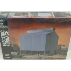 Walthers 933-3056 HO Scale Electric Furnace Cornerstone Series Structure Kit - Model Train Junction: Quality Parts and Art Supplies Clearance