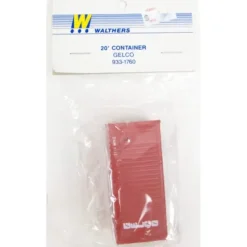 Walthers 933-1760 HO Scale Gelco 20' Container - Model Train Junction: Quality Parts and Art Supplies New