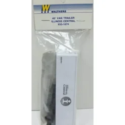 Walthers 933-1674 HO Scale Illinois Central 40' Van Trailer Kit - Model Train Junction: Quality Parts and Art Supplies Discount