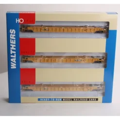 Walthers 932-3943 HO Scale TTX NSC 53' Well Car 3-Unit #620643 (Set of 3) EX/Box - Model Train Junction: Quality Parts and Art Supplies Hot