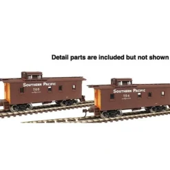 Walthers 932-27607 HO Southern Pacific C-30-1 Wood Caboose Kit (Set of 2) LN/Box - Model Train Junction: Quality Parts and Art Supplies Hot