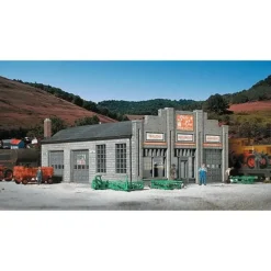 Walthers 933-2912 HO State Line Farm Supply Building Kit - Model Train Junction: Quality Parts and Art Supplies Discount