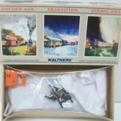 Walthers 932-5610 HO Vulcan Steel 25 Ton Crane Kit (Limited Edition Series) - Model Train Junction: Quality Parts and Art Supplies Clearance