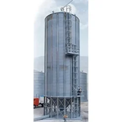 Walthers 933-2937 HO Wet/Dry Grain Storage Bins Building Kit (Pack of 2) - Model Train Junction: Quality Parts and Art Supplies Sale