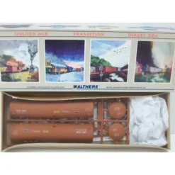 Walthers 932-5205 TGOX HO Scale 54' Tank Car Road Number May Vary Kit - Model Train Junction: Quality Parts and Art Supplies Discount