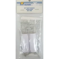 Walthers 933-1950 Undecorated 20' Tank Container Kit - Model Train Junction: Quality Parts and Art Supplies