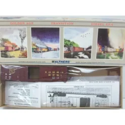 Walthers 932-4714 Waffle Boxcar Wisconsin Central Kit - Model Train Junction: Quality Parts and Art Supplies Clearance